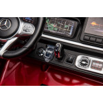 Elektrické autíčko Mercedes Benz G63 AMG XXL 24V 4 x 200W- červená